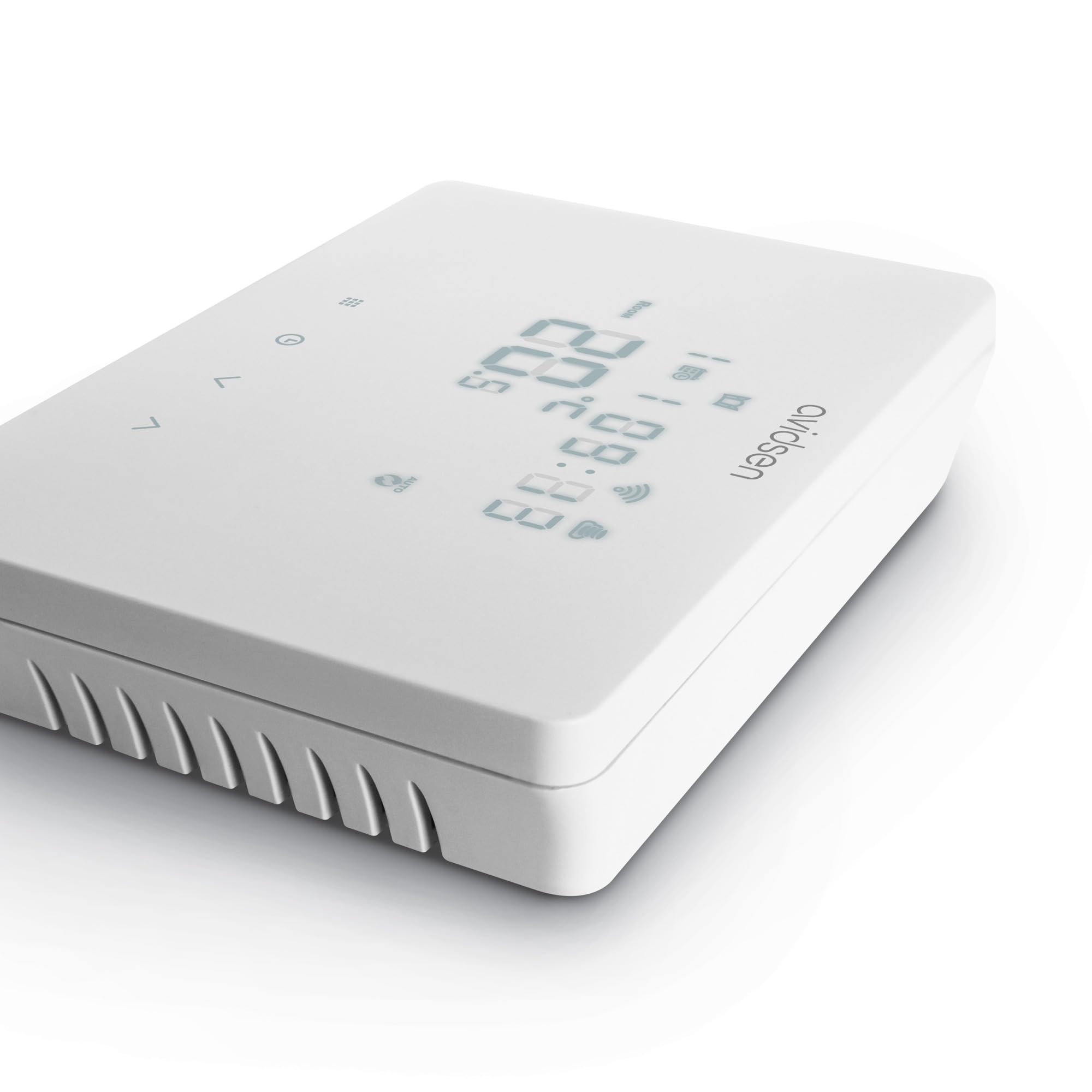 Avidsen Home Temp Thermostat Filaire Connecté WiFi pour Chaudière | Programmation Hebdomadaire, Contrôle Tactile & Appli, Détection Fenêtre Ouverte, Précision 0,5°C, Compatible Alexa & Google