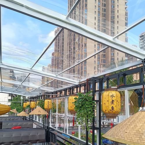 WIGING Polycarbonat-Kunststoffplatten, Leicht Zu Schneiden Und Zu Biegen wasserdichte Platten Für DIY, Industrie, Handwerk, Klare Gewächshausabdeckung Für Den Garten – Bild 3