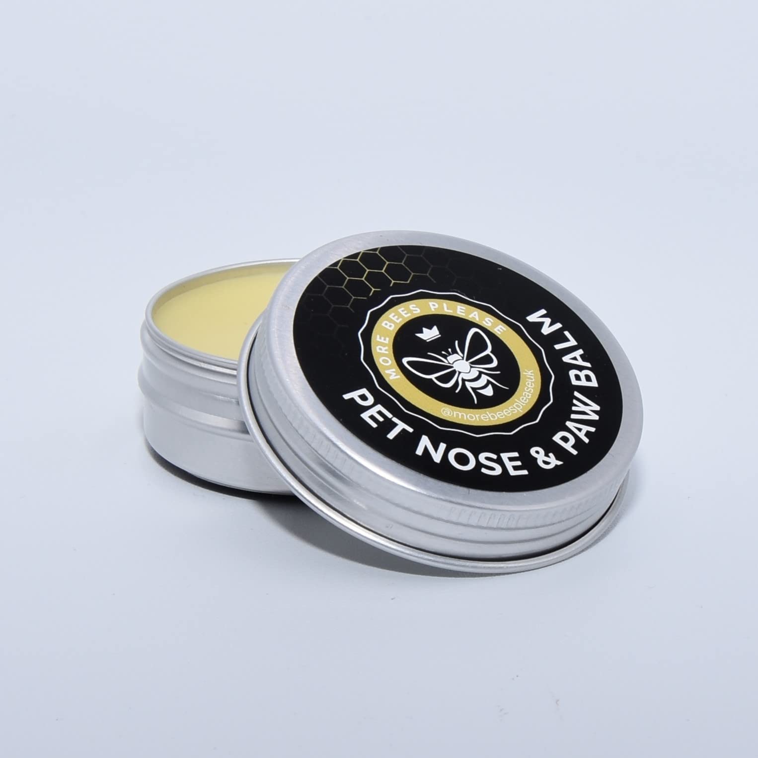 Pet Nose & Paw Balm (30g), All-Natural Pure Beeswax, Nourish & Sooth, Hydrate & Protect Your Pets With This Anti-Inflammatory Balm for Cracks, Dryness & Irritation
