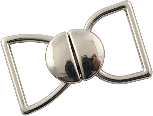 JCBIZ 4 Unidades de plata entrelazada hebilla de metal entrelazado hebilla hebilla cinturón accesorios para bricolaje cinturón costura mano vestido