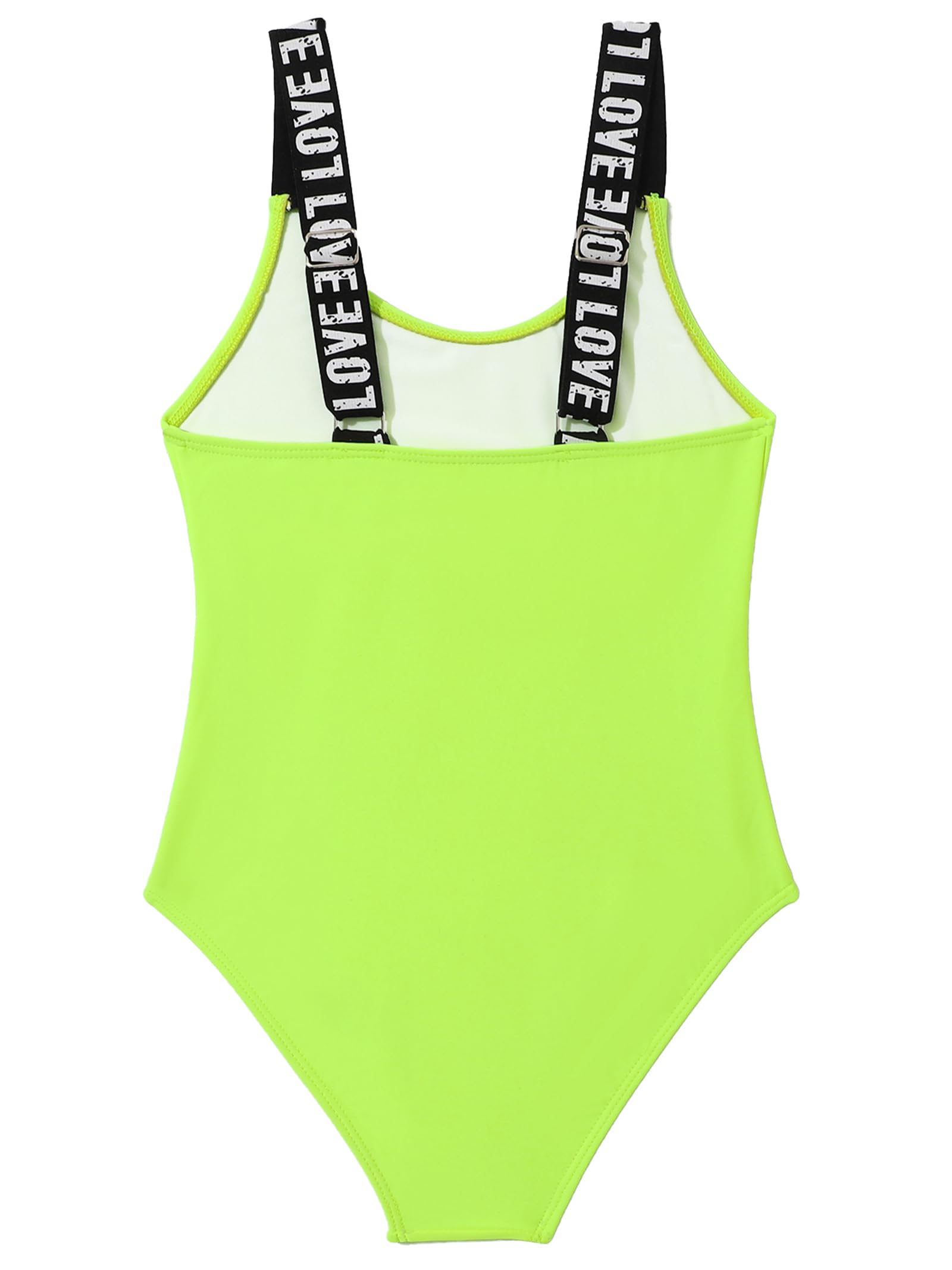 Maillot de bain une pièce pour fille Bretelles réglables