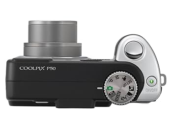 Nikon Coolpix P50 Digital Camera - Black (8.1MP, 3.6x