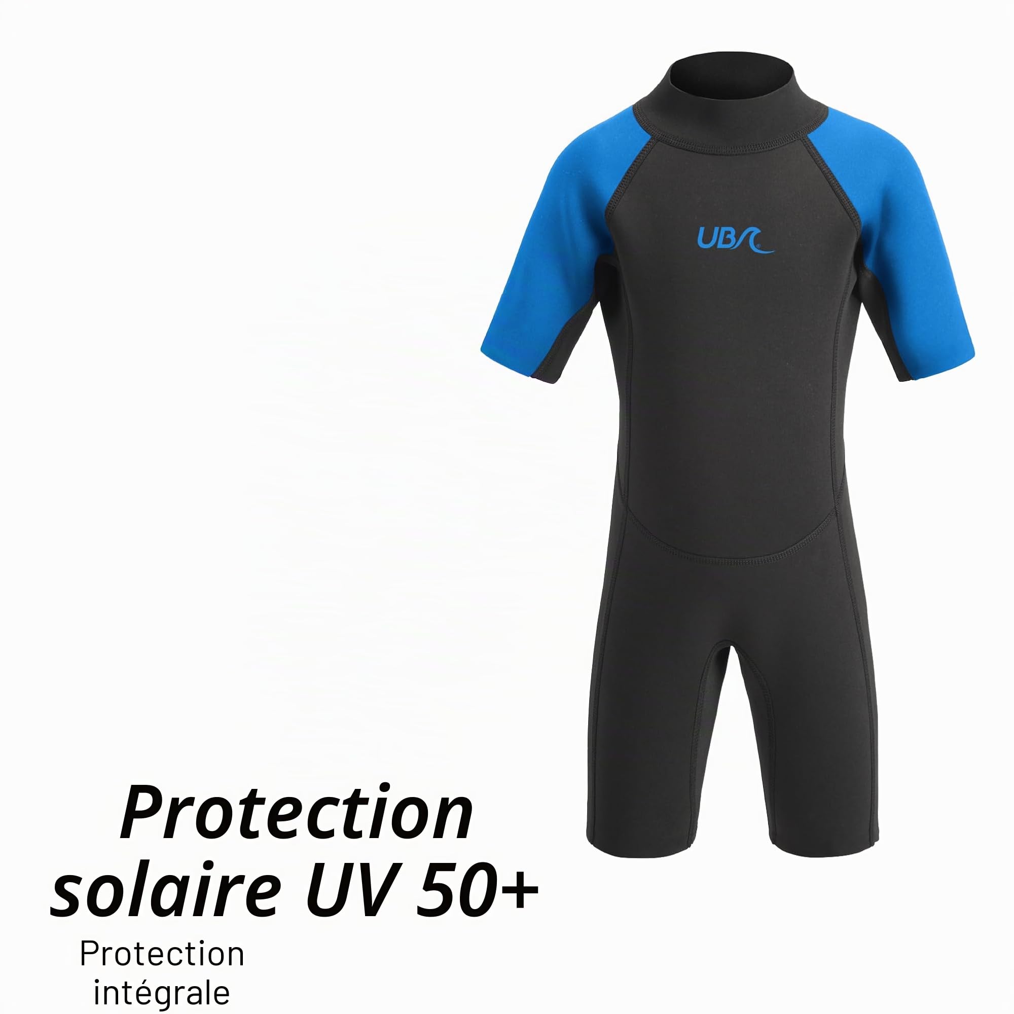 Urban Beach Plage Urbaine Néoprène Unisexes-Adultes Adeptes de la Plage Amateurs de Sports Aquatiques Style de Vie Urbain Manche Longue Fermeture Éclair