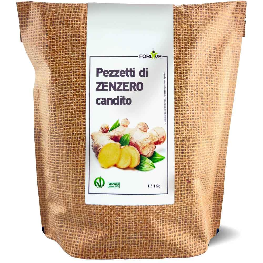 FORLIVE PEZZETTI DI ZENZERO CANDITO 1 KG
