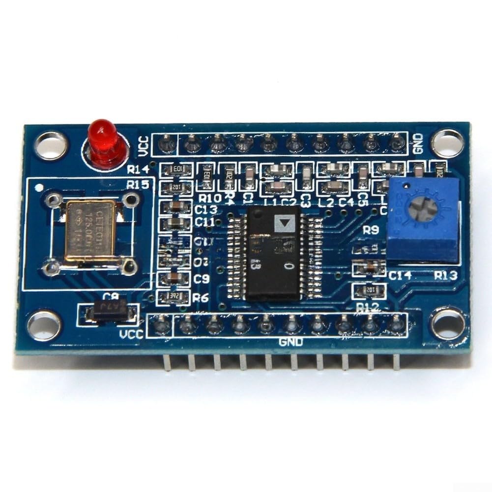 AD9851 DDS Signal Generator für 0-70MHz mit Sinus- und Rechteckwelle, 180MHz Takt, einstellbarer Tastgrad, für Elektronik Tests und Messungen