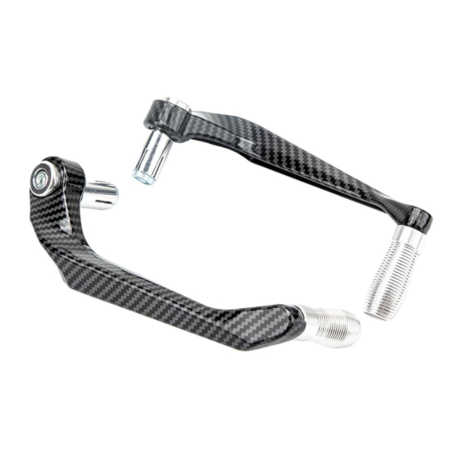 motocykla i dźwignię hamulca Pasuje do kierownicy 7/8 cala. Osłona dłoni ze stopu aluminium. Osłona dźwigni hamulca motocykla(Silver-MTHS01)