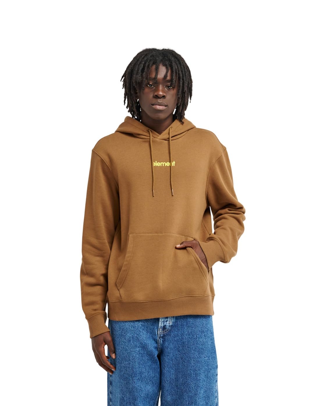 Element Hoodie LOWCASE BP PO Mens Brown