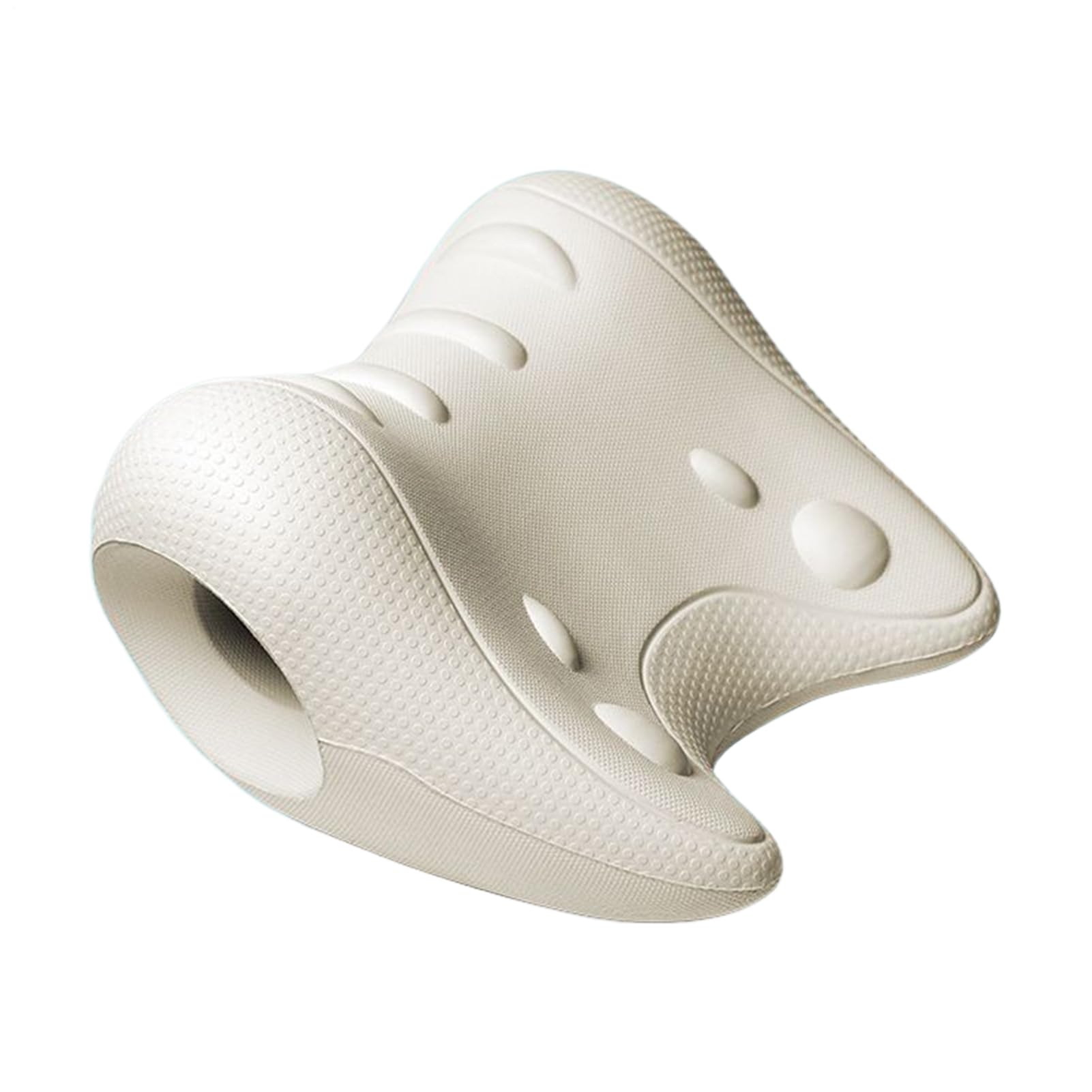 Poduszka do masażu karku, ergonomiczna konstrukcja w kształcie litery U, 18 x 16 x 11 cm, komfortowa poduszka ze stabilną, akcesorium relaksacyjne o wspierającej konstrukcji, wielofunkcyjny masażer do