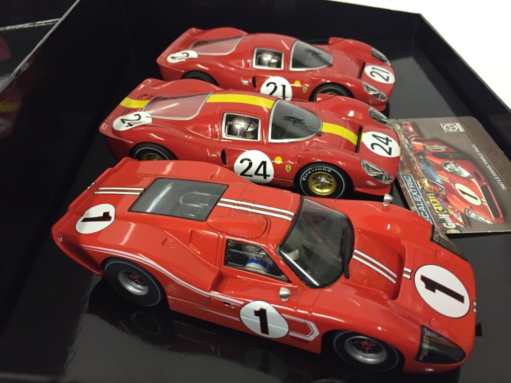 Scalextric 1967 Lemans Triple Pack, Ford Mkiv & Ferrari 330 P4#21