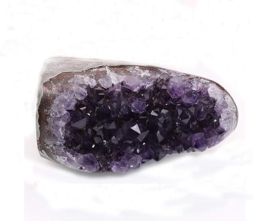 Miniatura 8 de Racimo de cristal de amatista natural de Uruguay 1 (una) piedra grande para cristales curativos para reiki decoración del hogar, 21.16-24.69 oz
