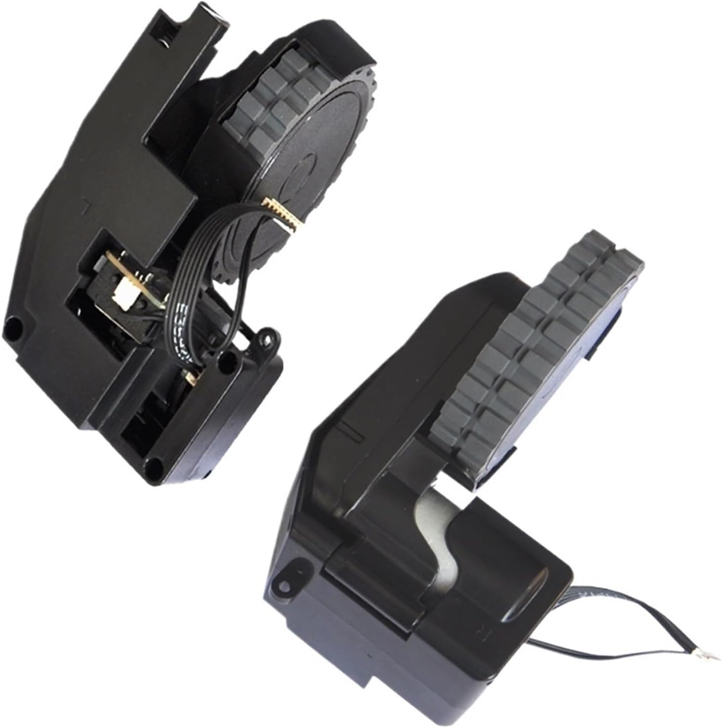 Vacuum Cleaner Wheel Motor Assembly，Compatible for Proscenic M8 Pro M7 Max， Robotic Vacuum Cleaner Parts Accessories Replacement(L adn R Wheel)