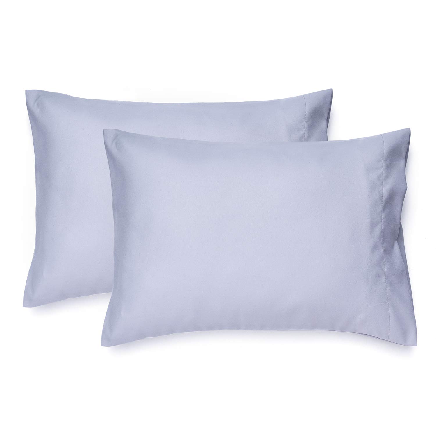 EXQ Home Toddler Pillowcases 14x20 Travel Pillow Case Set of 2, Small Pillow Case Fits Baby Pillow Sized 12x16, 13x18, Kids Pillowcases 2 Pack Machine Washable with Envelope Closure(Purple)