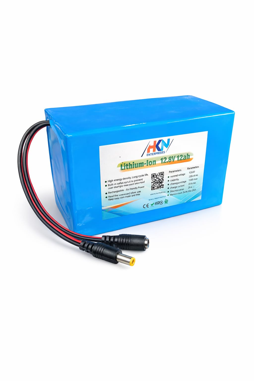 HKN 12.8V 12Ah Lithium ion Battery Lifepo4 with Advanced BMS
