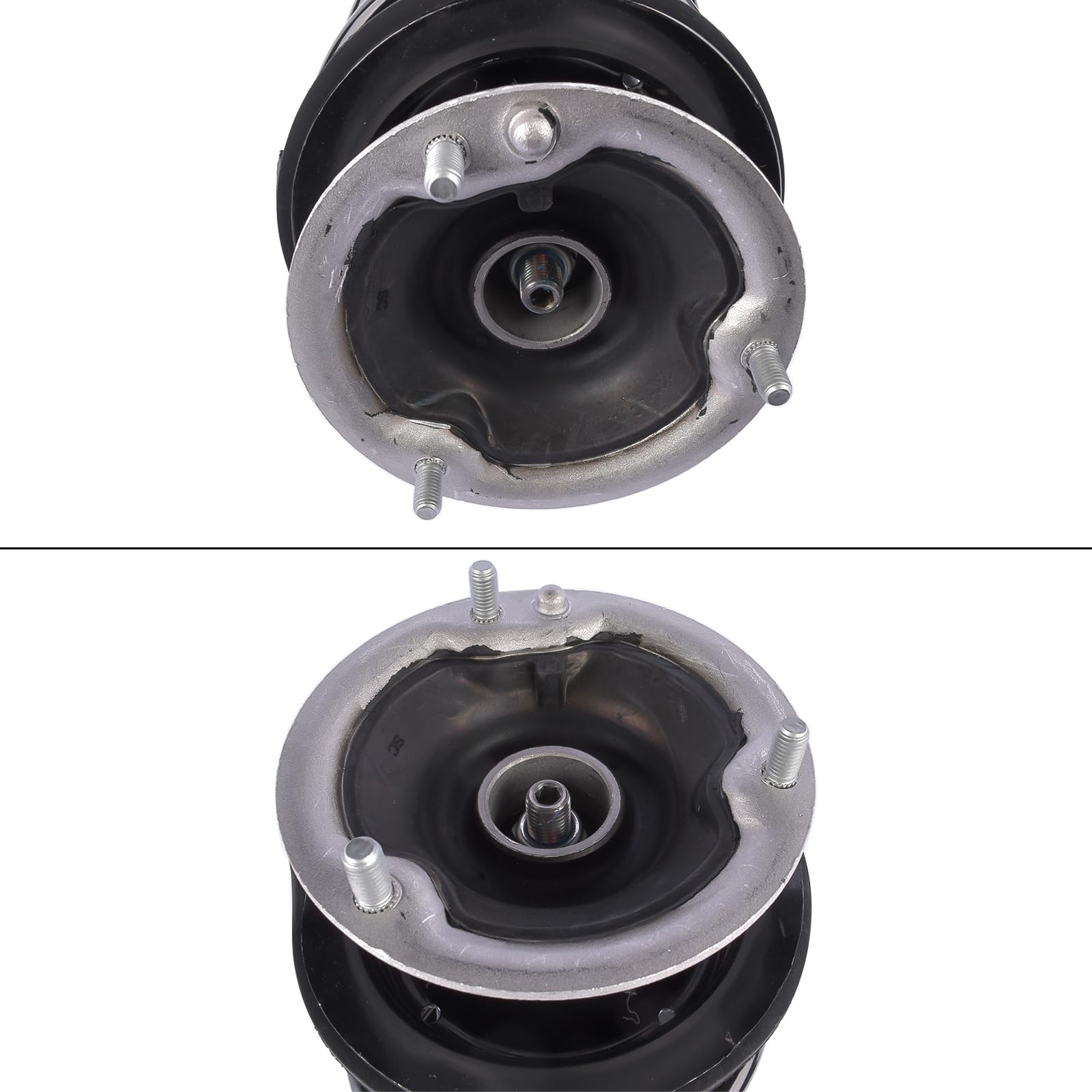 Bisenya 2x Strut delantero completo amortiguador de gas a presión eje delantero 31306771177 31306771178 Compatible con 3er E90, 3 Touring E91, 3 Coupe E92