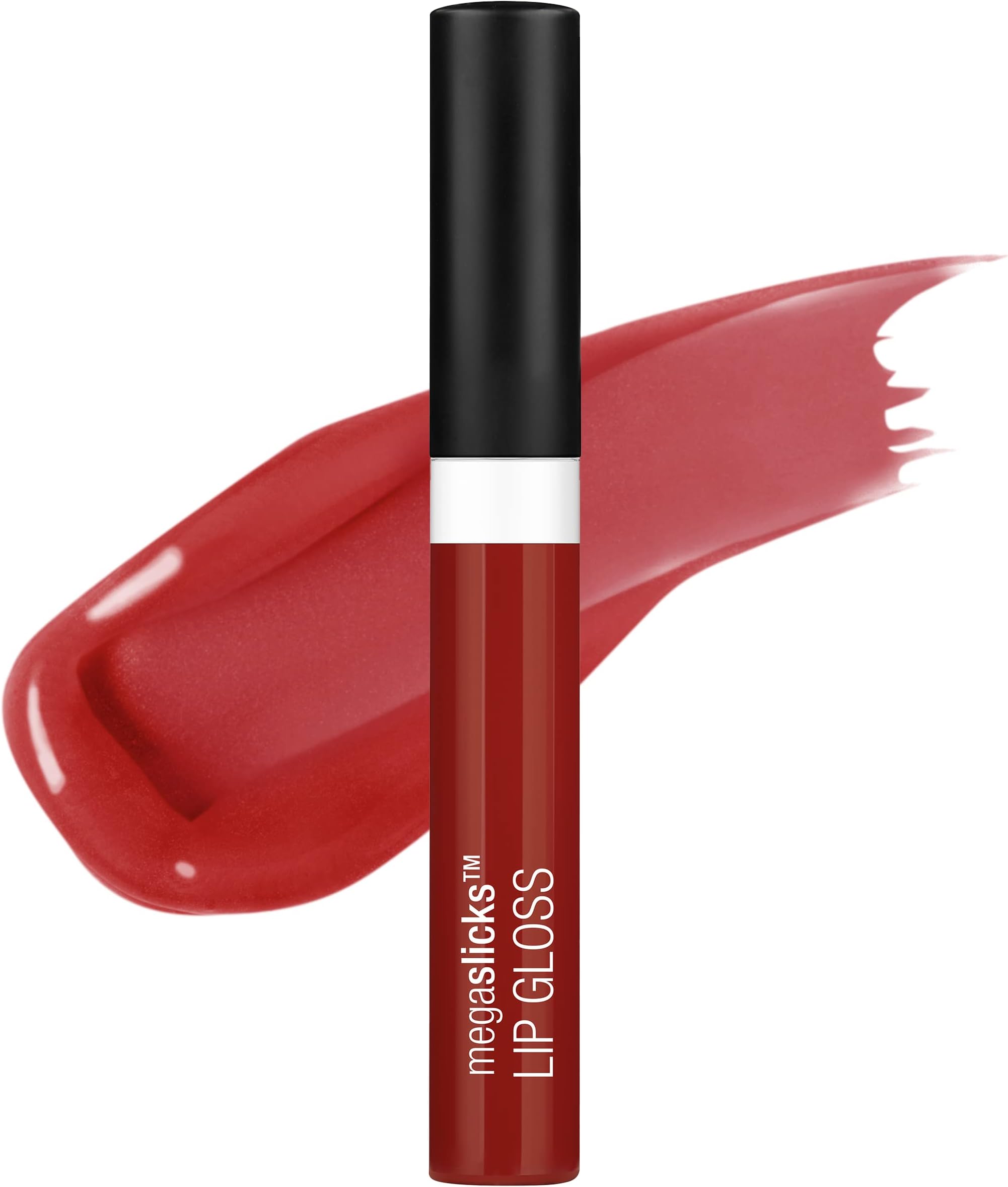 MegaSlicks Lip Gloss, Ultra-Glossy, Vitamin-E Enriched, Ultra-Gloss High Shine Moisturizing, Cruelty-Free & Vegan - My Cherry Amour