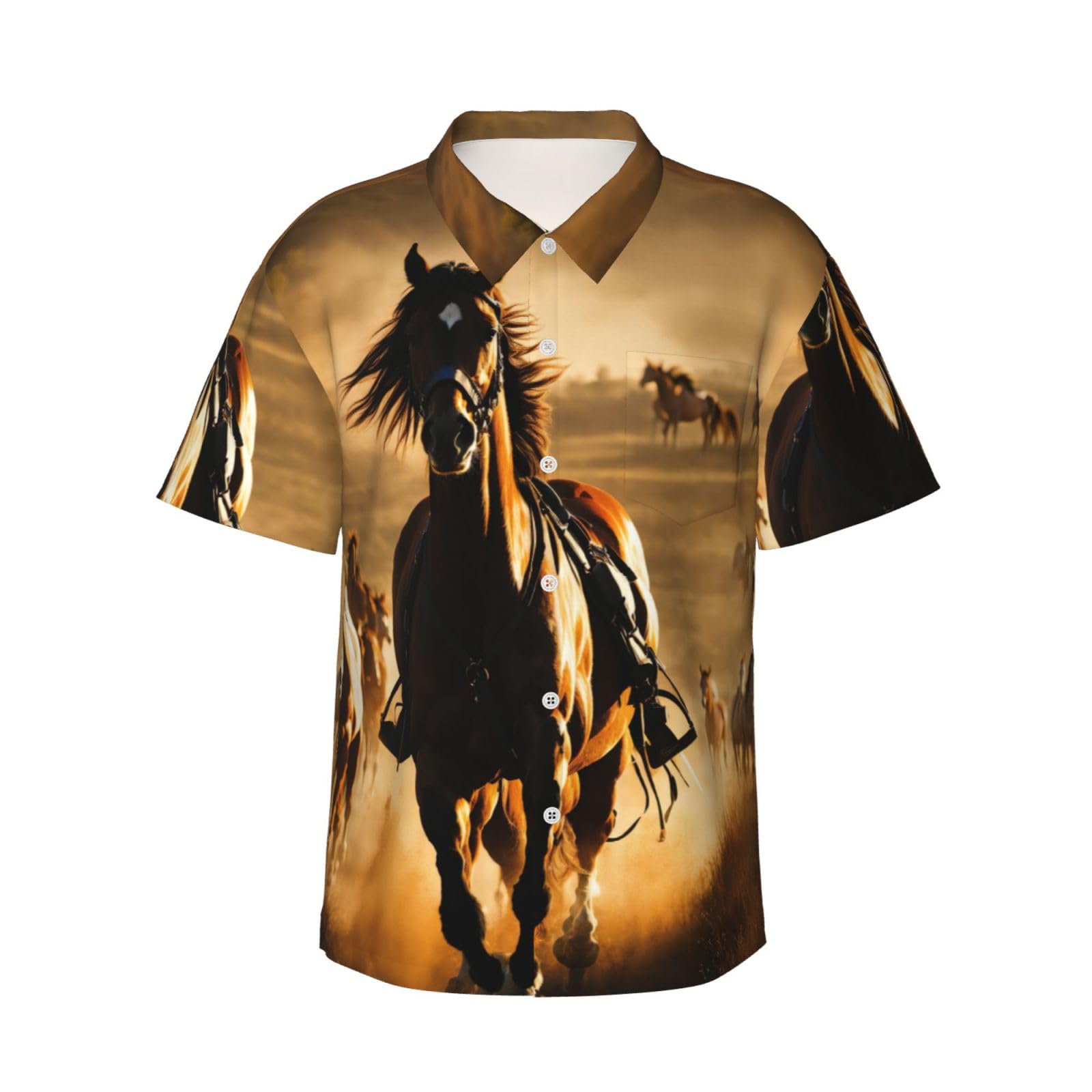 Chemise hawaïenne pour tenue de plage décontractée - 7