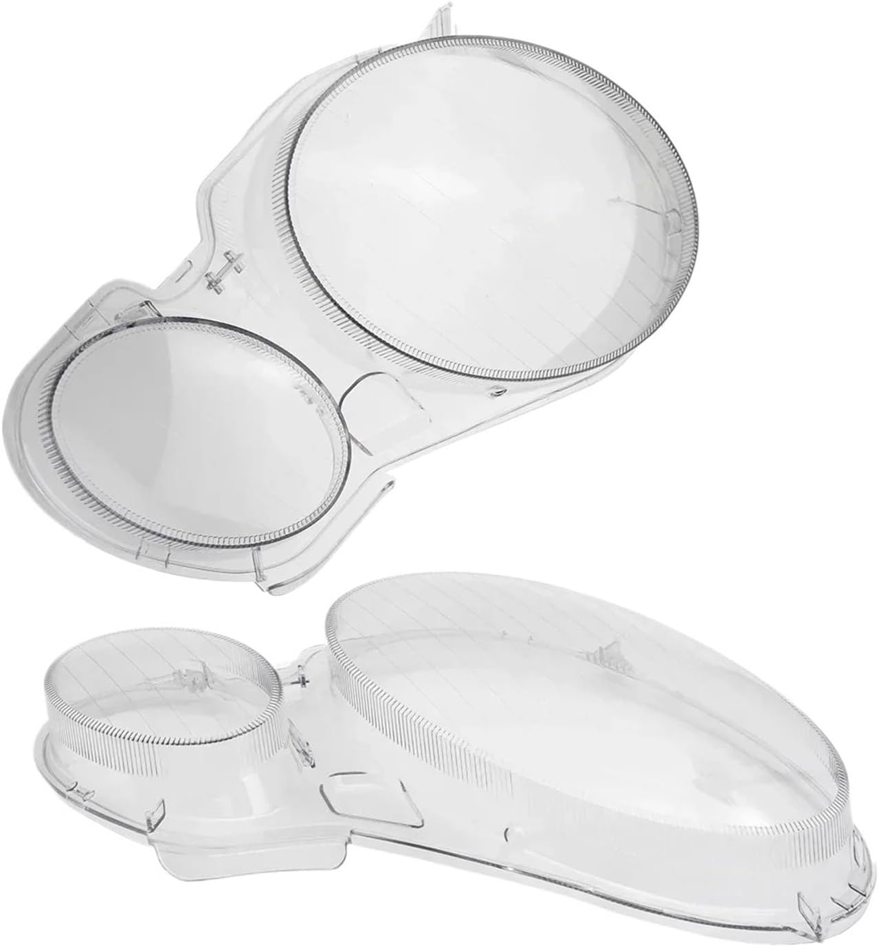 Front Headlight Lens Cover Compatible for Mercedes Benz E Class W211 E240 E200 E350 E280 E300 2002-2008 Headlamp Shell