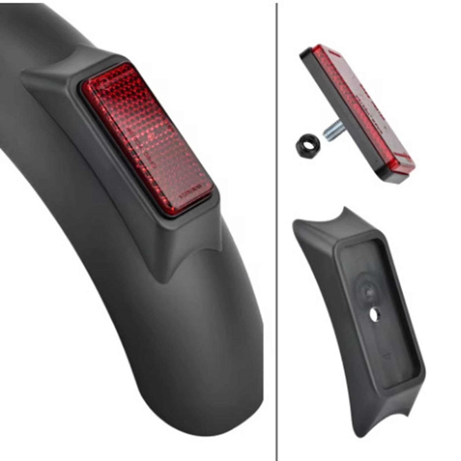 Sharplace Guardabarros Trasero para Patinete Eléctrico Negro Fácil Instalación Guardabarros Rueda Trasera