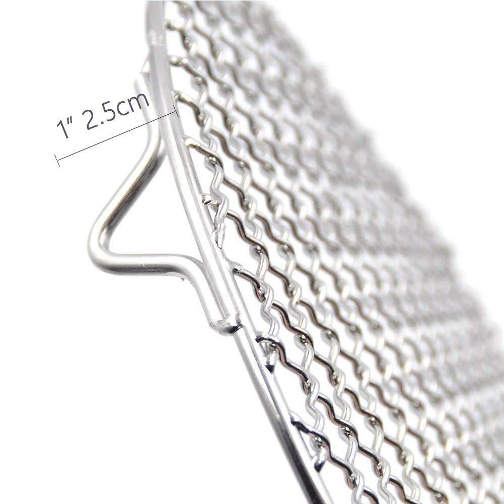 Edelstahl-Kühlgitter Faltbar – Für Dämpfen, Backen & Grillen, Durchmesser 16,5–23,9 Cm