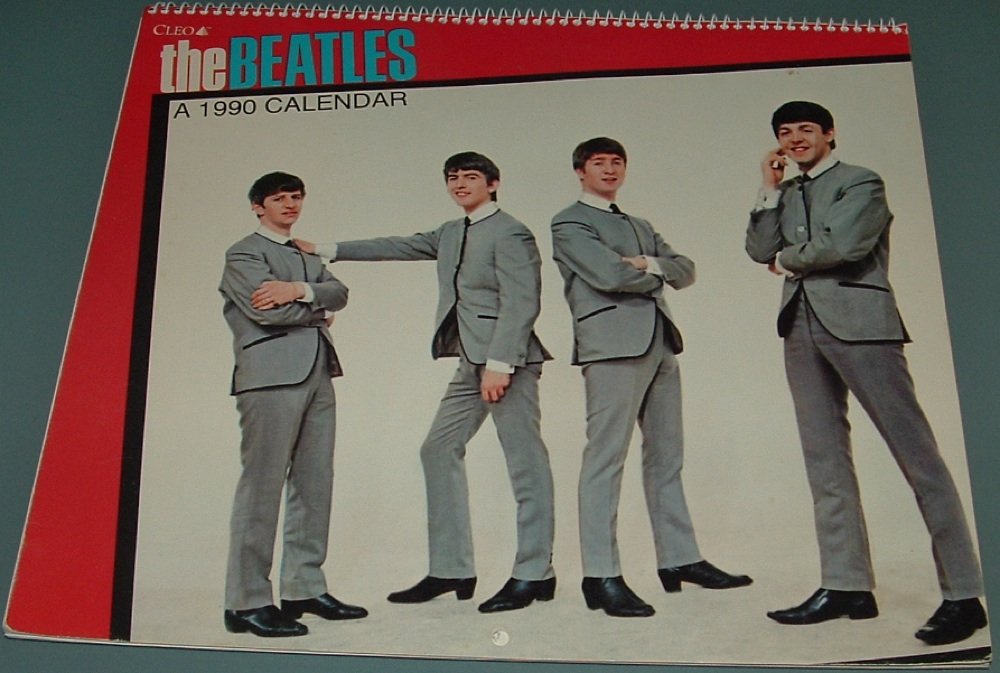 Amazon.com: The Beatles 1990 Calendar : Office Products