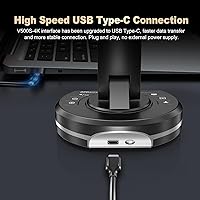 Vista 5 de JOYUSING Cámara de documentos 4K, 13MP para profesor, tamaño A3, enfoque automático, luz LED, OCR para Windows, perfecta para aprendizaje a