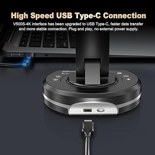 Miniatura 5 de JOYUSING Cámara de documentos 4K, 13MP para profesor, tamaño A3, enfoque automático, luz LED, OCR para Windows, perfecta para aprendizaje a