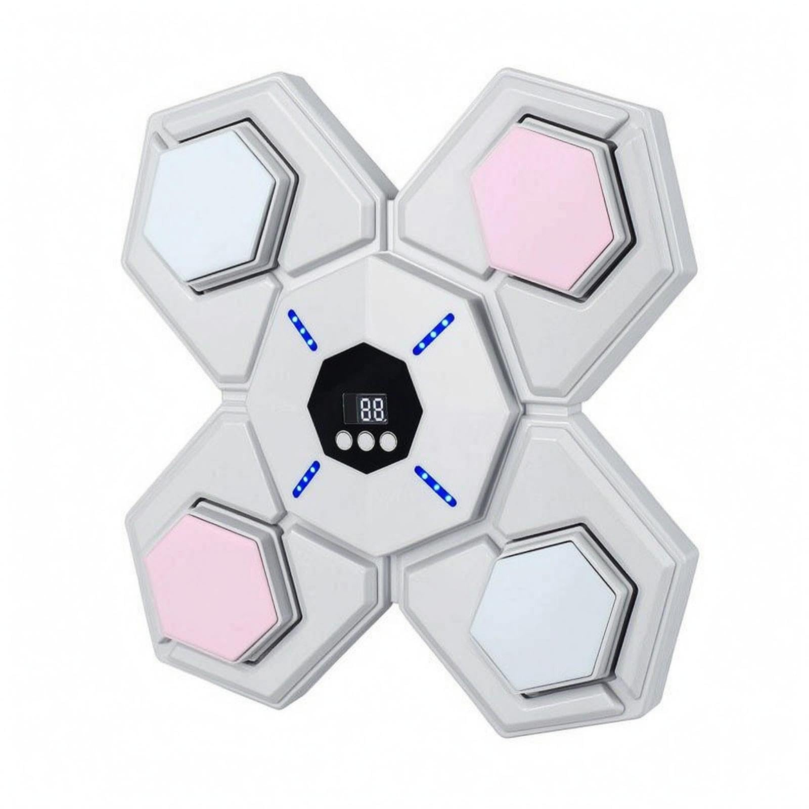 Wall-Mounted Boxing Target Replenishable Smart Boxing Target Digital Display Punching Machine Pink Blue Adult-image-11