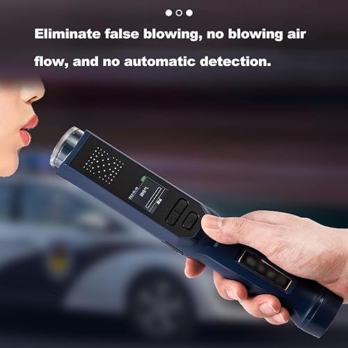 Miniatura 4 de ERICAT Probador portátil de alcohol, detector digital de alcohol con función de transmisión de voz, precisión de grado profesional y sensor de alta