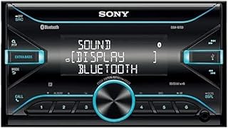 Sony Car Stereo DSX-B700 Double Din Digital Media Receiver with Bluetooth, USB, AUX, FM (Black), PRE Out - 3 x 2V, Output Power - 55W x 4, 10 Band Equalizer, Variable Colour Key Illumination