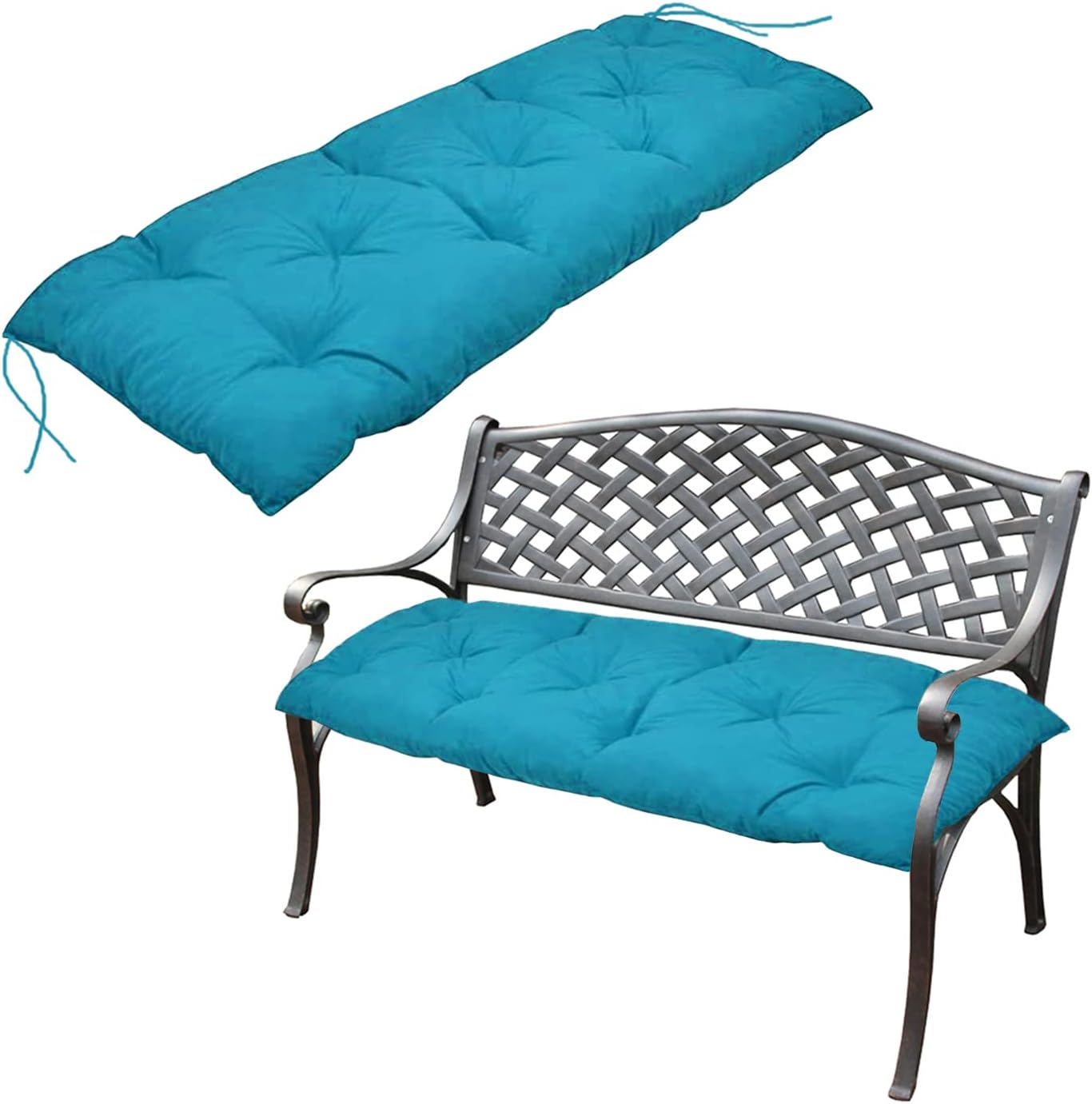 TimesGate Outdoor Porch Patio Swing Cushions, Outdoor Bench