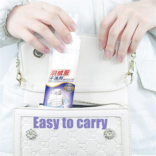 Miniatura 5 de Detergente de desgaste de plumón, spray limpiador de chaqueta de plumón, detergente para ropa para chaquetas de plumón, agente de limpieza en seco