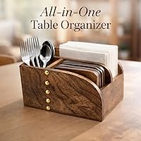 Vista 7 de Divit - Posavasos de madera ecológicos, superabsorbentes, hechos a mano, aspecto antiguo, para protección de mesa, reutilizables, rústico