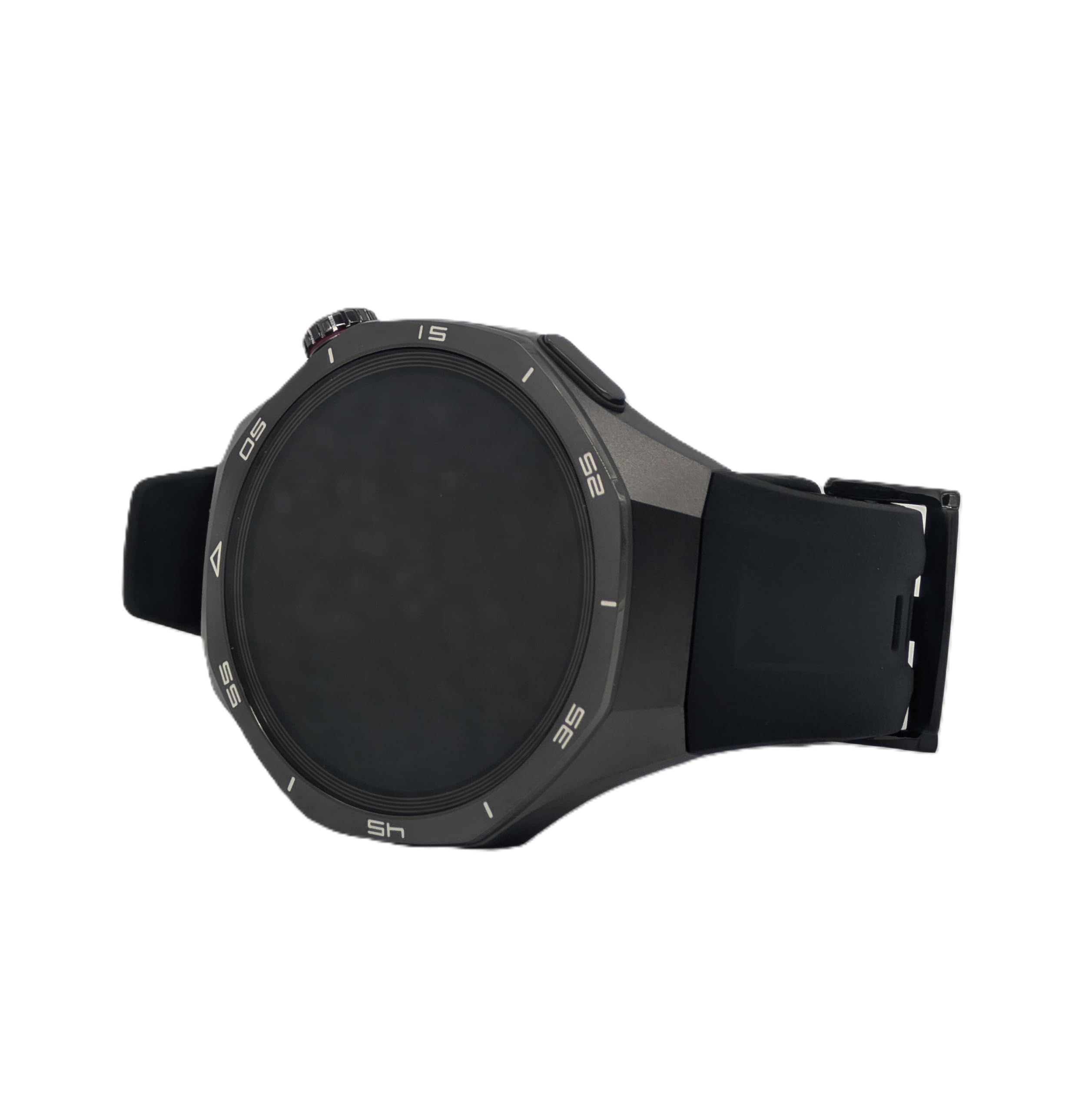 Huawei Watch GT 5 Pro Montre Intelligente 46 mm au Design Artistique Fonctions Sportives de Niveau Professionnel Suivi de santé Surveillance ECG Jusqu'à 14 Jours d'autonomie de la Batterie GPS Appels
