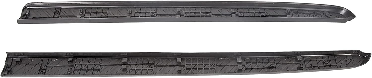 Compatible with 2006-2014 Honda Ridgeline Improved Bed Rail Cap Garnish Molding Set (Pair) - Replacement for 74420-SJC-A01ZB 74460-SJC-A01ZB