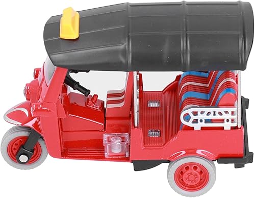 Miniatura 2 de RiToEasysports Triciclo de juguete, Tire hacia atrás Triciclo tailandés Simulación Aleación Tuk Tuk Modelo de coche de juguete Juguete de vehículo