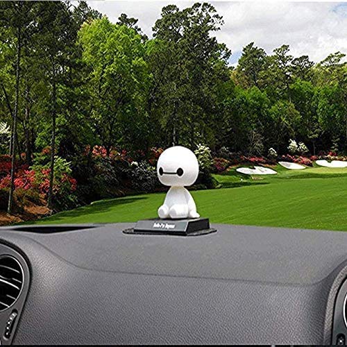 Danuc Pop Big Hero 6 Baymax Cute Cartoon Bobblehead Doll Toy Car Accessories/Dashboard Bobblehead For Car/ Interior Decoration, Bobble Head Toy Gift #TOP1
