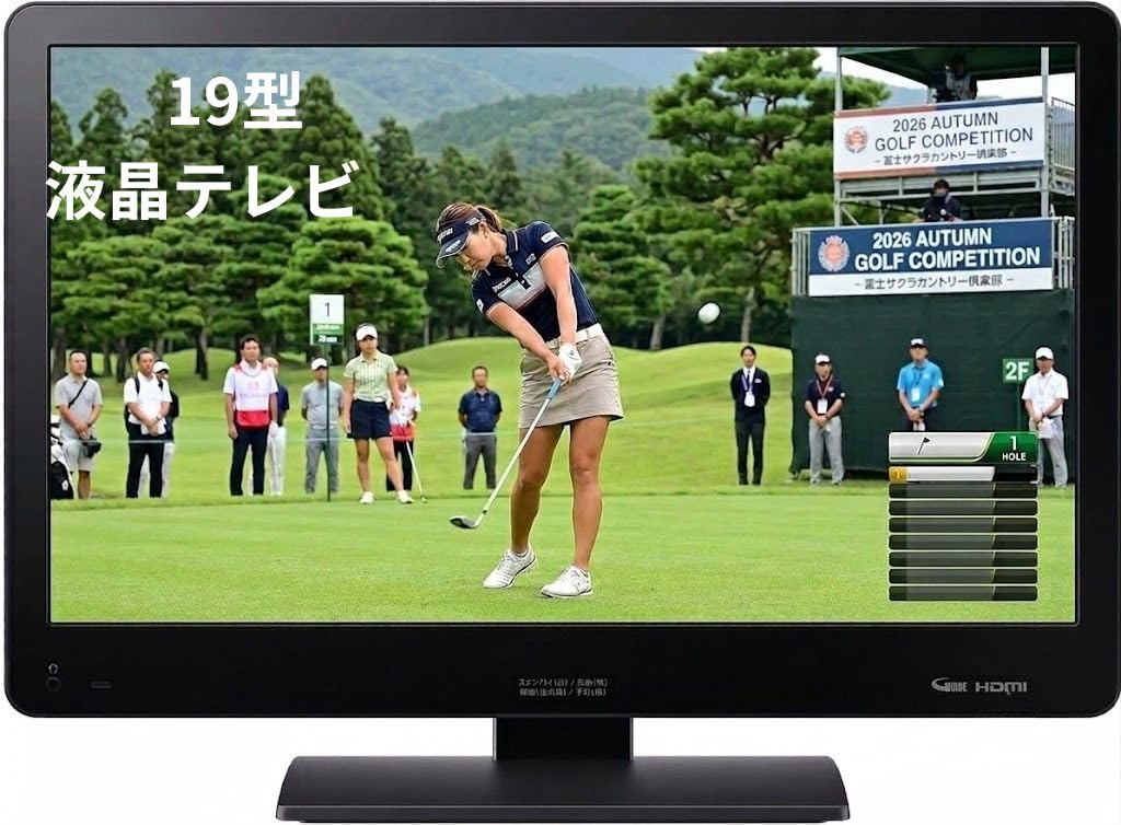 Amazon | 【わたらせ安心堂】19V型 ハイビジョン 液晶テレビ 中古 小型