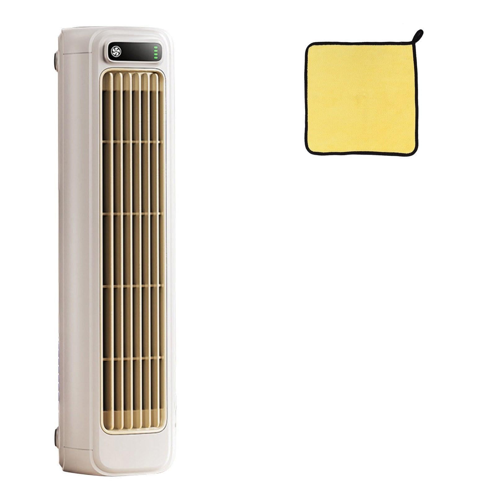 Coldeez Cooling Ace, Cooling Ace Air Conditioner, Coldeez Air Conditioner, Portable Air Conditioner Cooling Cooler with 3 Speeds, Desktop Tower Fan for Office, Bedroom