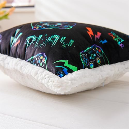 Miniatura 8 de A Nice Night Almohada de descanso para la espalda de los niños para leer y ver la televisión, almohada de descanso para descansar con cómodo apoyo