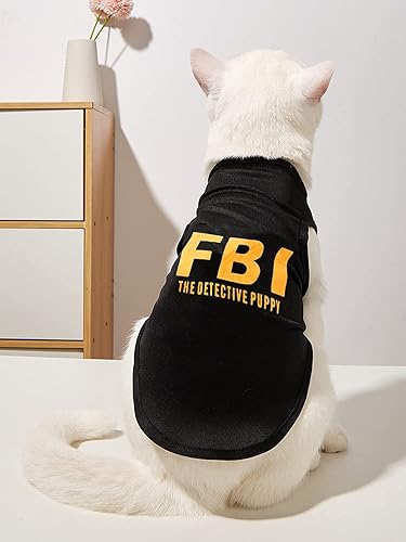 Miniatura 4 de 6 piezas de camisas pequeñas para cachorros para niños, ropa de perro, camiseta para perros de mascotas, ropa de chihuahua, camisas de gato