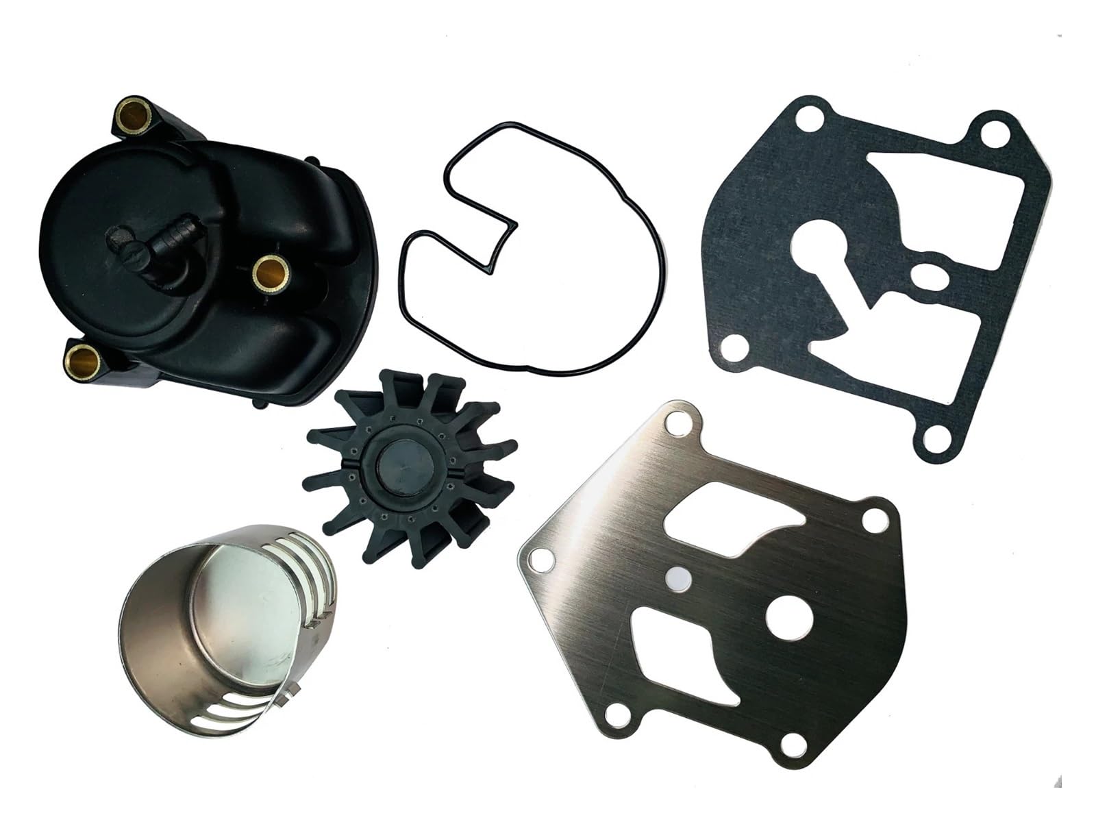 Kit de pompe à eau avec boîtier pour Sterndrive 3854661 (1992-1995) : entretien moteur marin