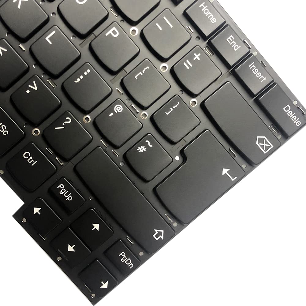 Gintai Keyboard Tastatur UK Layout für Lenovo Thinkpad T490S 20NX 20NY, T495s 20QJ 20QK, X1 Extreme 1st 2nd Gen, P1 1st 2nd Gen PK131BR1A20 SN20R66015 SG-97140-2EA NOT FIT T490 T495 Keyboard NoBacklit
