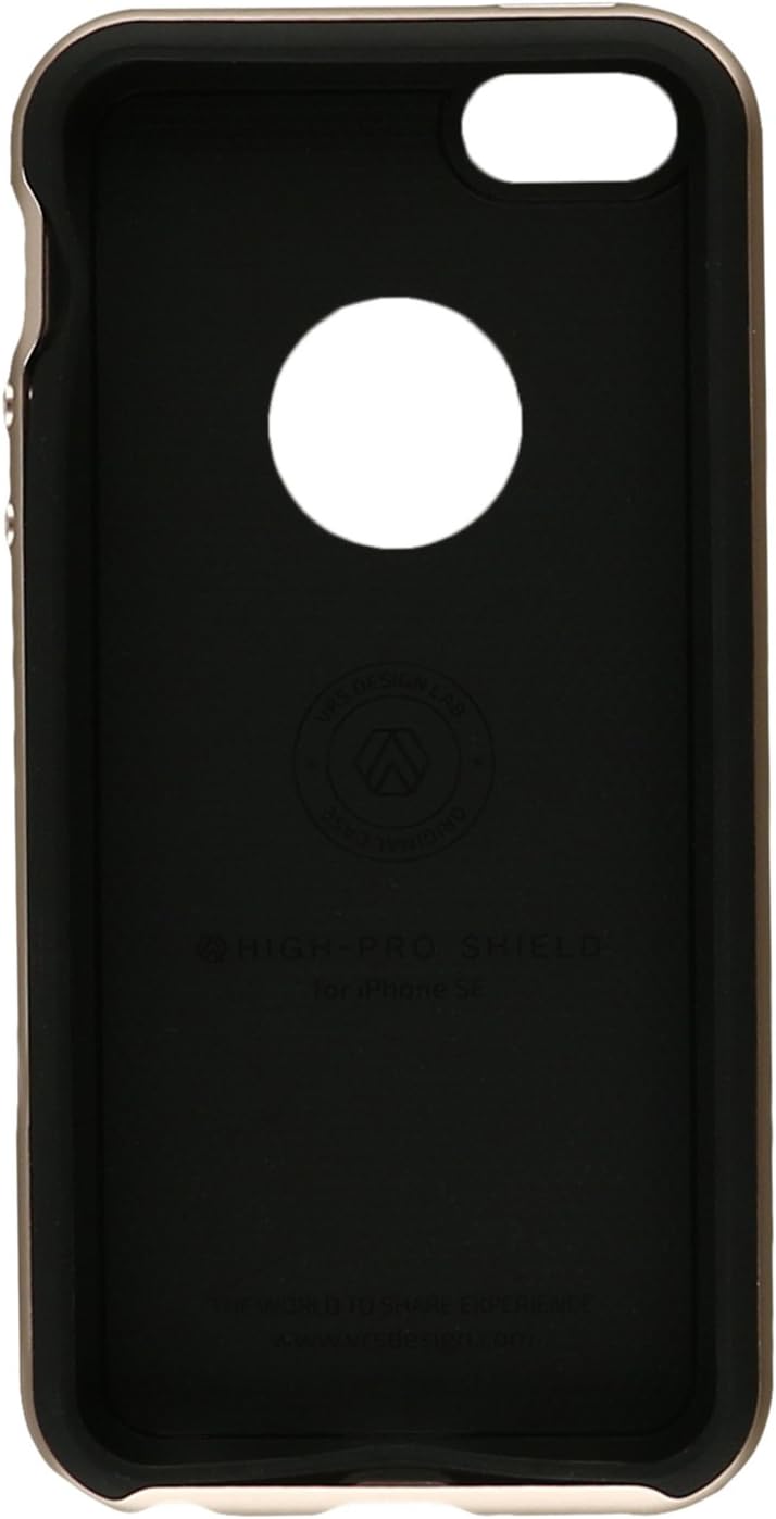iPhone 5S Case, VRS Design [High Pro Shield][Rose Gold] - [Military Grade Protection][Slim Fit] For Apple iPhone 5S