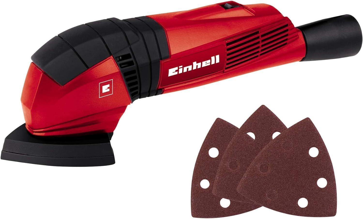 Einhell 4464235 TC-DS 19 190 W Delta Sander with Dust Extraction, Red