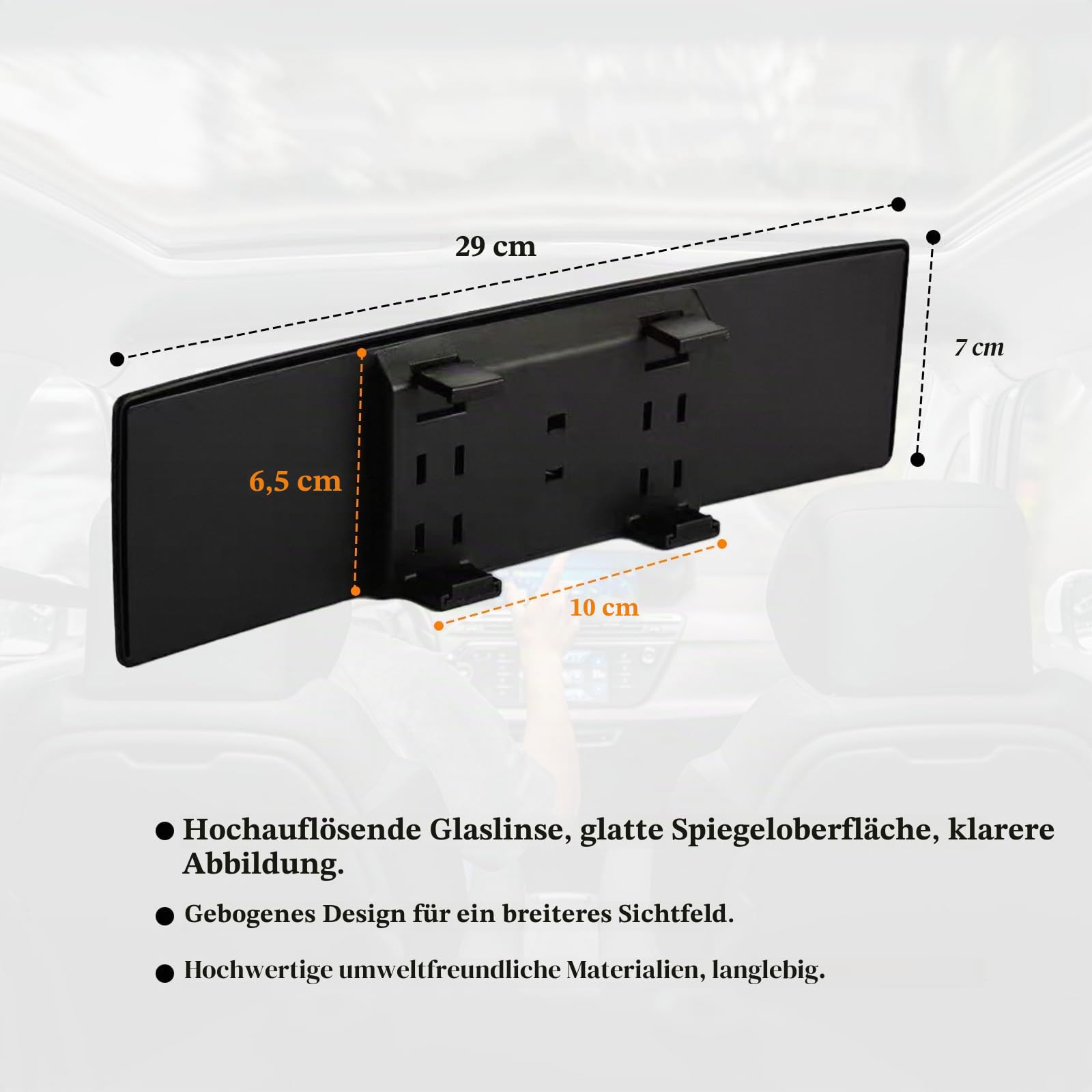 Rückspiegel Auto, Universal