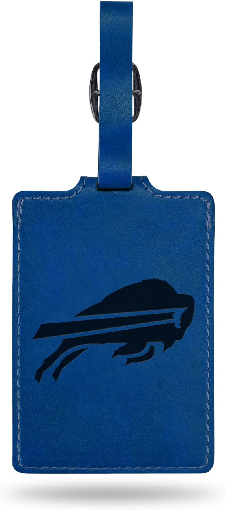 Rico IndustriesRico Industries NFL Chicago Bears Navy Laser Engraved Ultra Suede Luggage Tag - Includes ID Card 2.75 * 3.5 inches