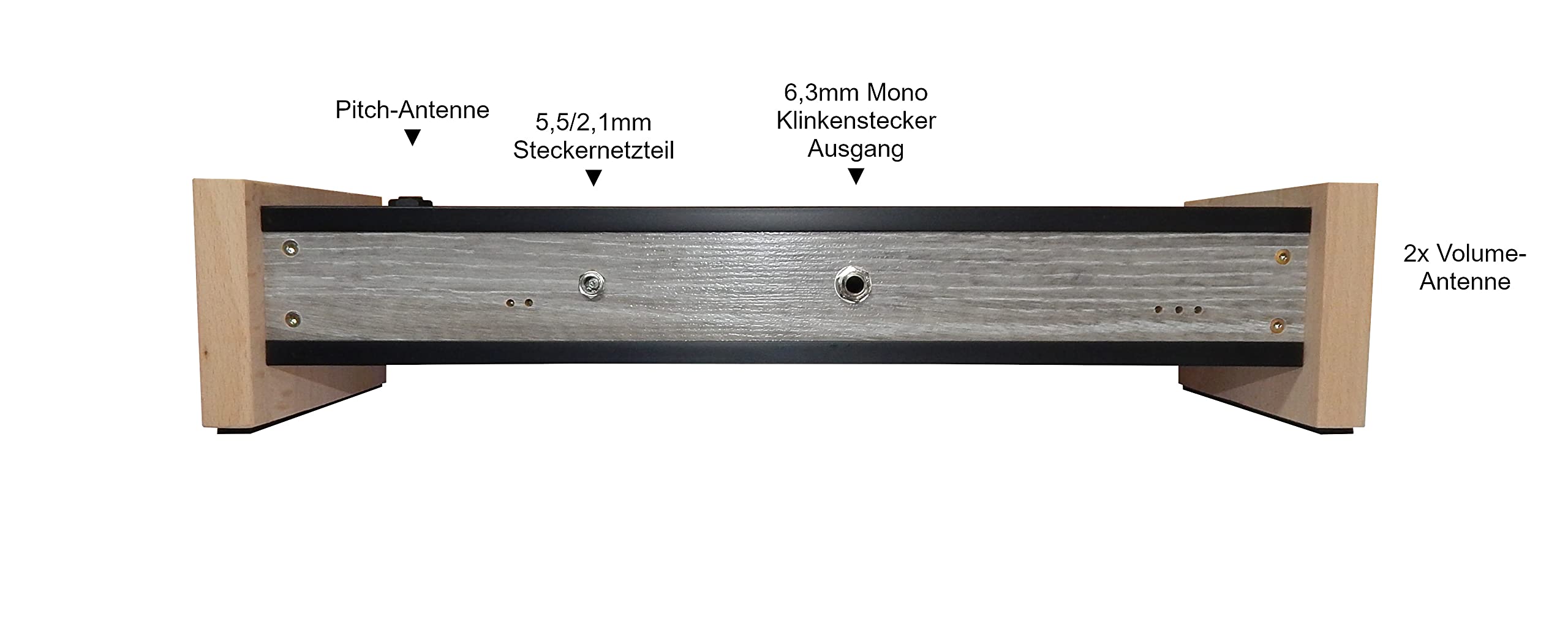 Theremin Perseus 4 Black Rechtshänder analog