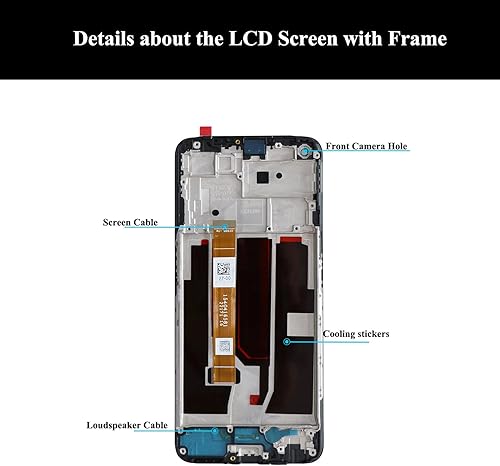 Miniatura 3 de Nord N200 - Kit de repuesto de pantalla LCD 5G con marco compatible para OnePlus Nord N200 5G DE2117 DE2118 con manual de usuario y herramientas de