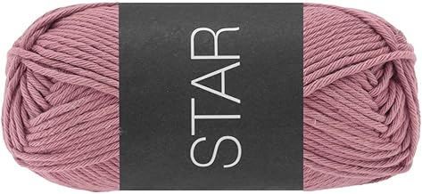 LANA GROSSA Star Pot Holder Cotton Hand Knitting Yarn Made of 100% Cotton 50 g Wool for Knitting and Crocheting 90 m Yarn FB115