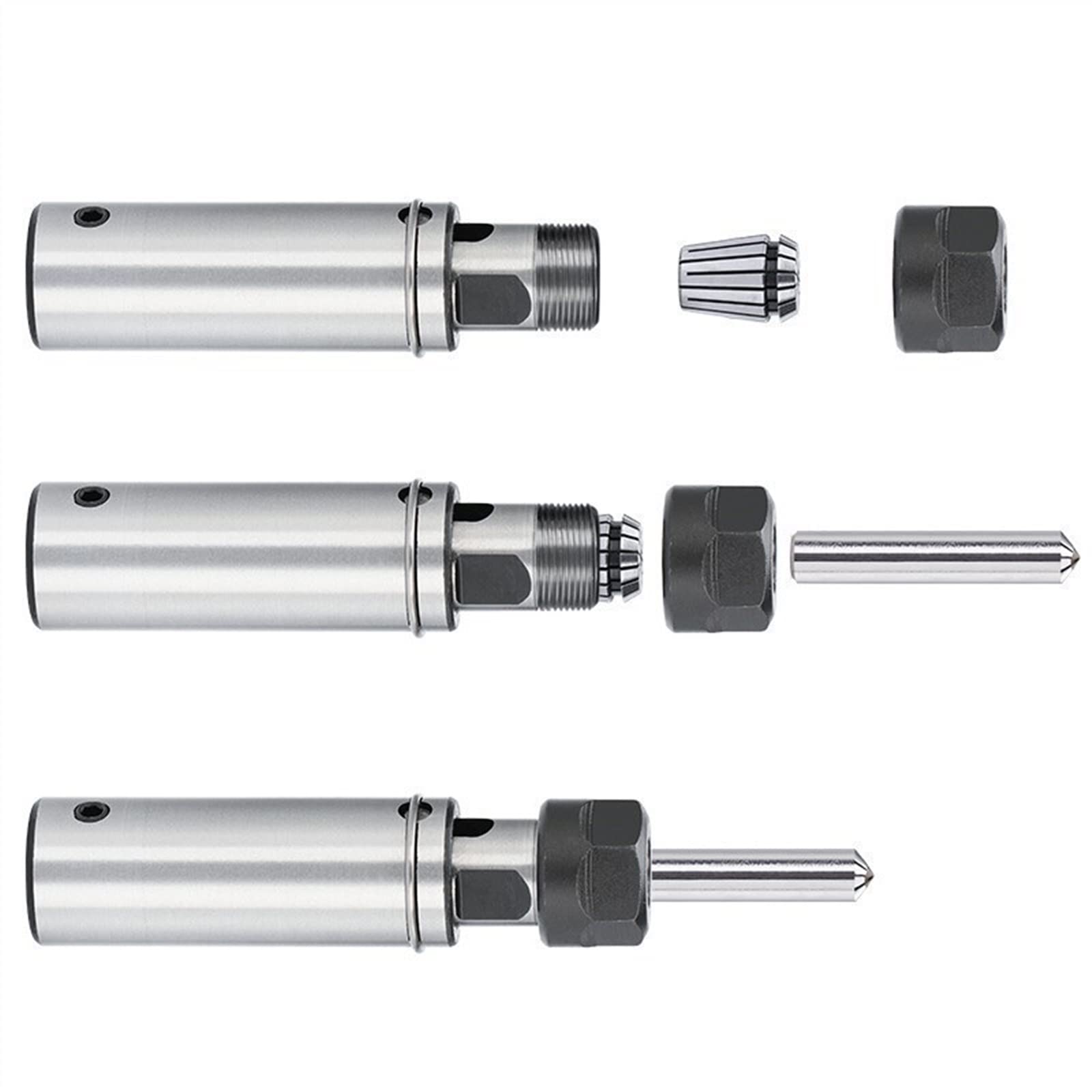 Kit mandrin ER11-A anti-vibration pour taraudage et filetage net